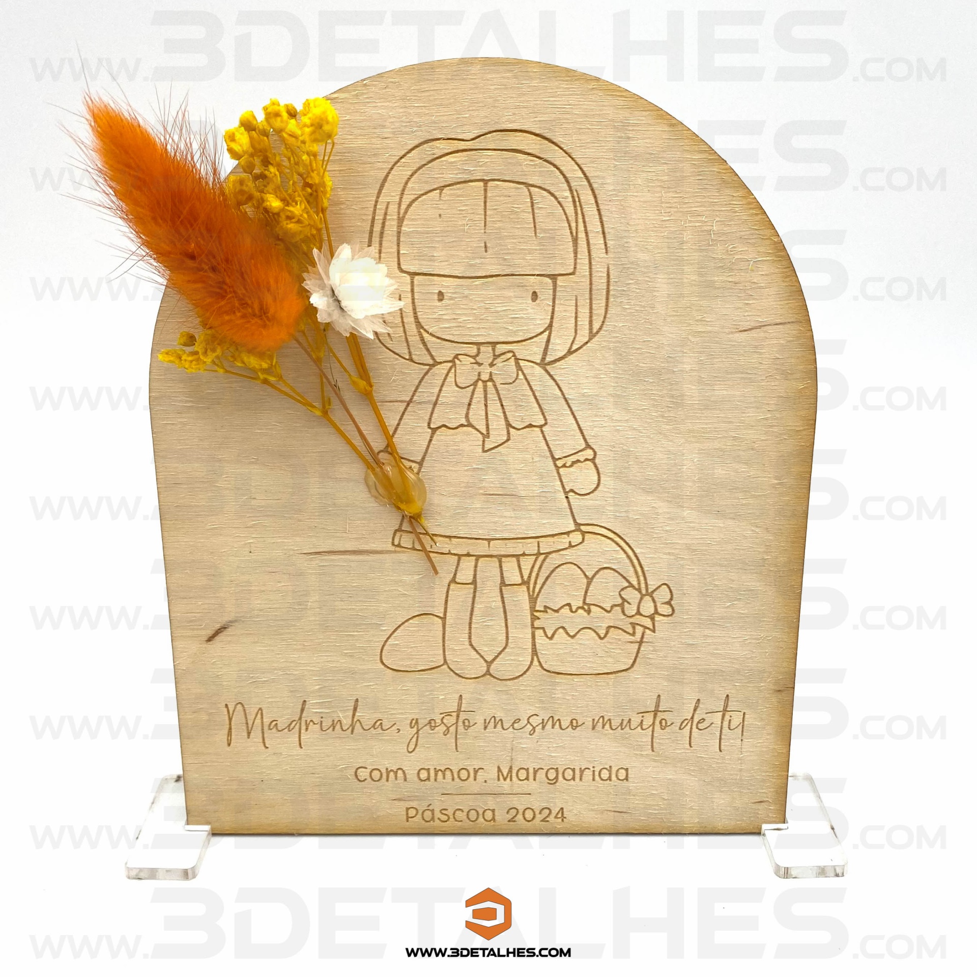 Peça "Flores com Amor"