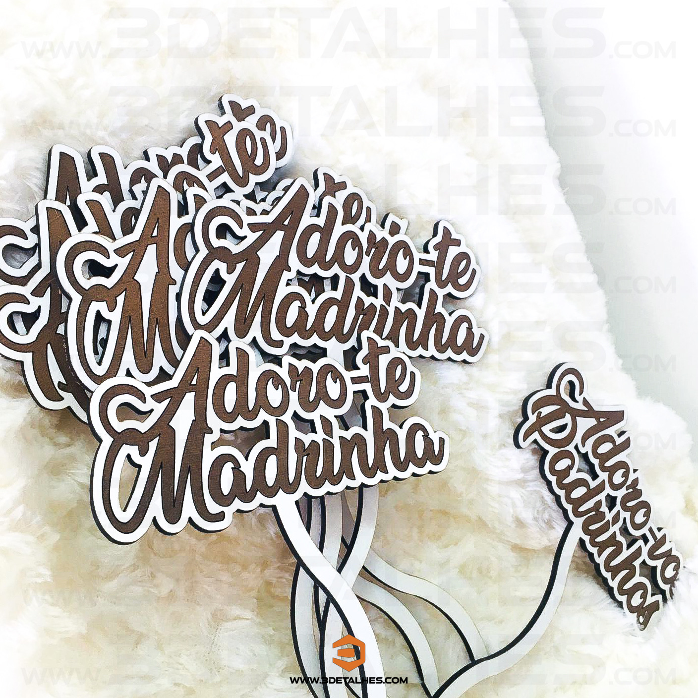 Topo de Bolo - Padrinhos