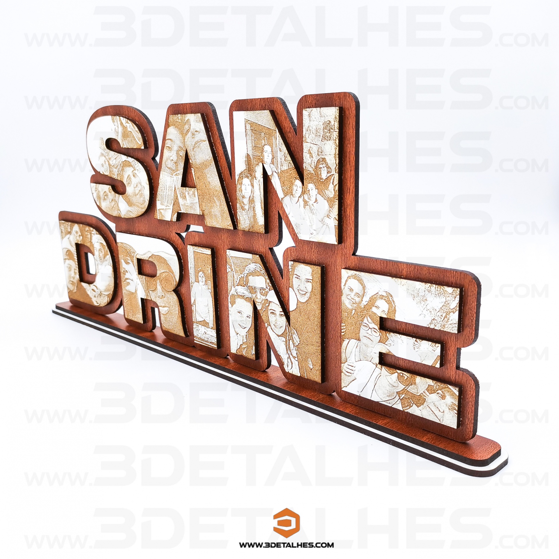 Nome com Fotografias Gravadas