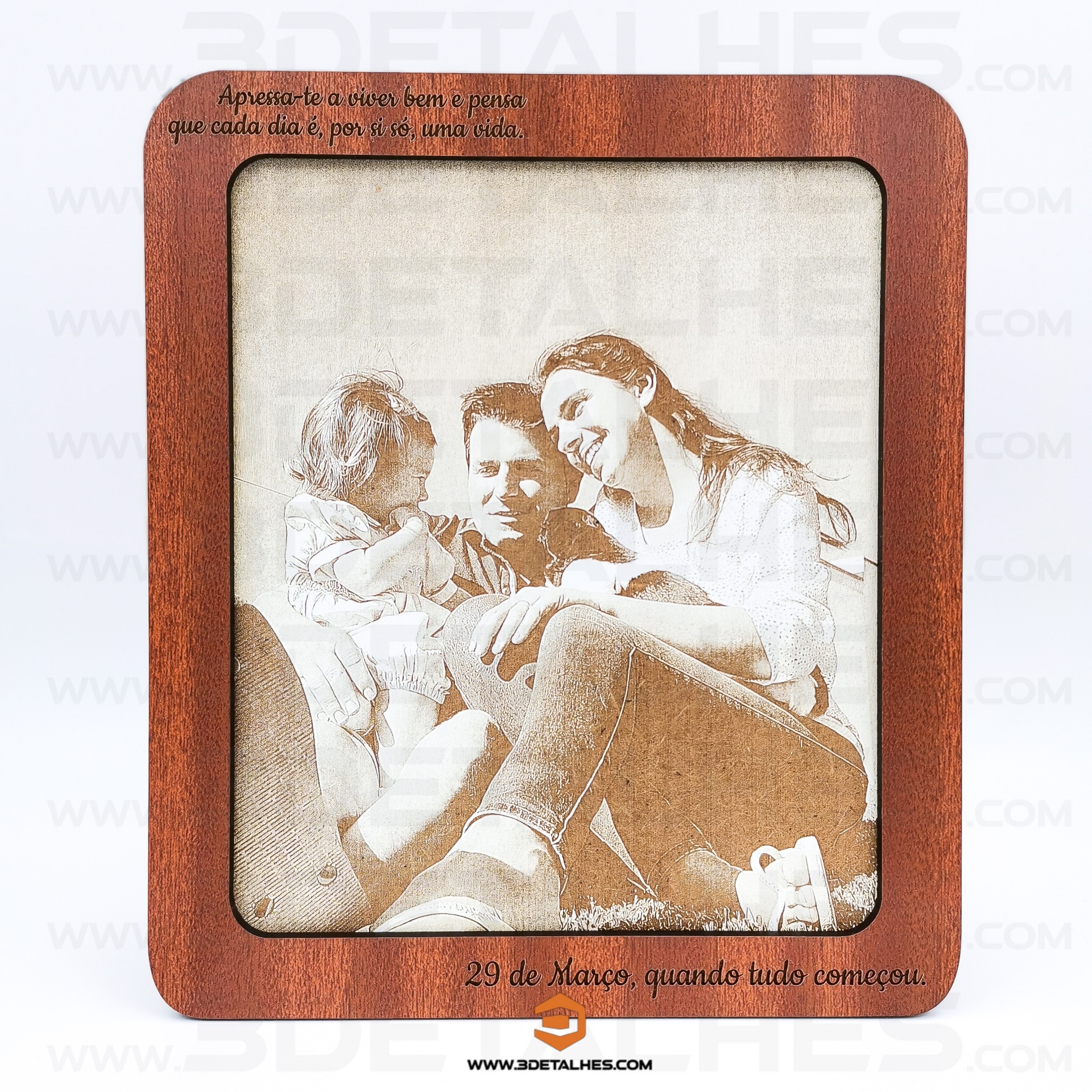 Foto Retrato com Moldura