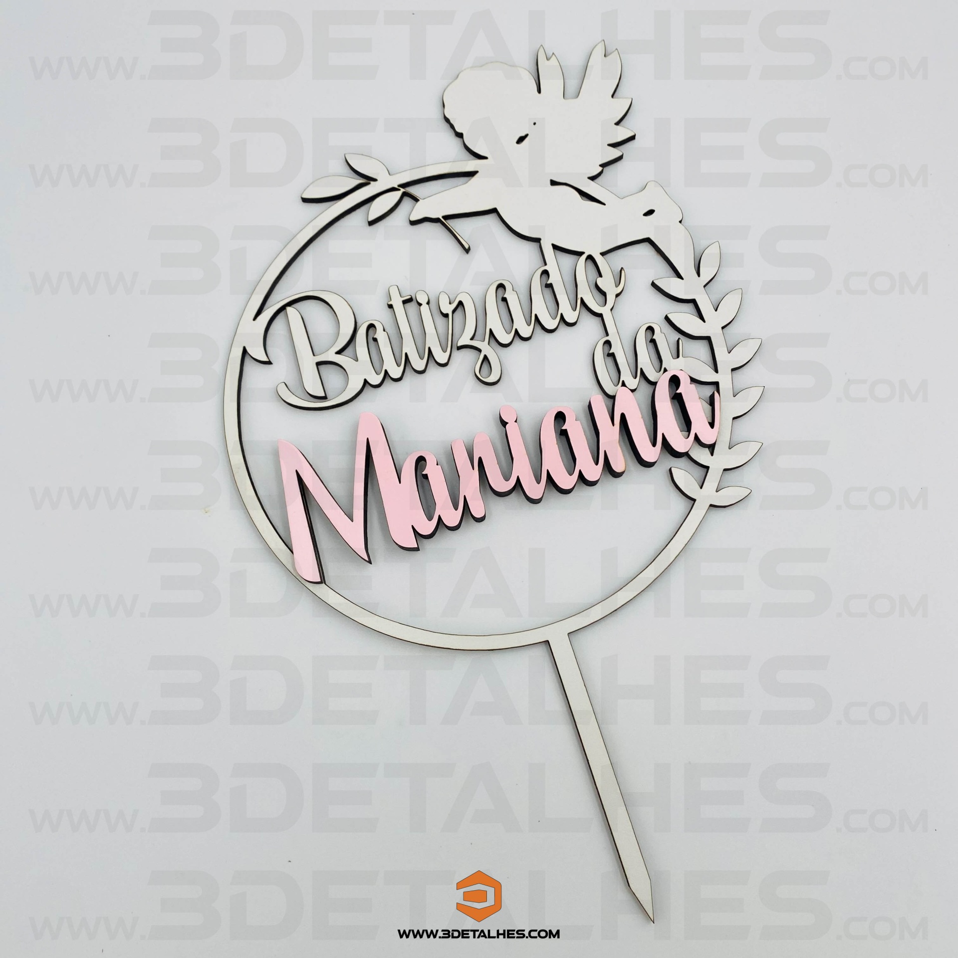 Topper de Bolo - Anjinho