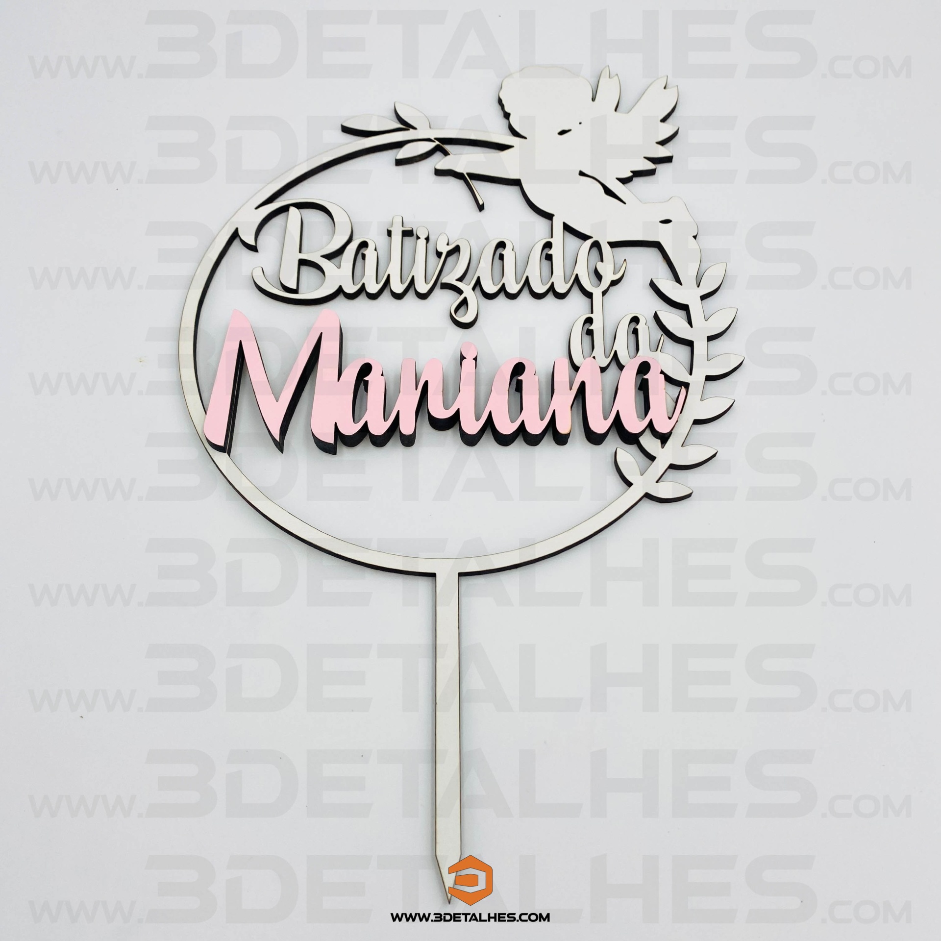 Topper de Bolo - Anjinho