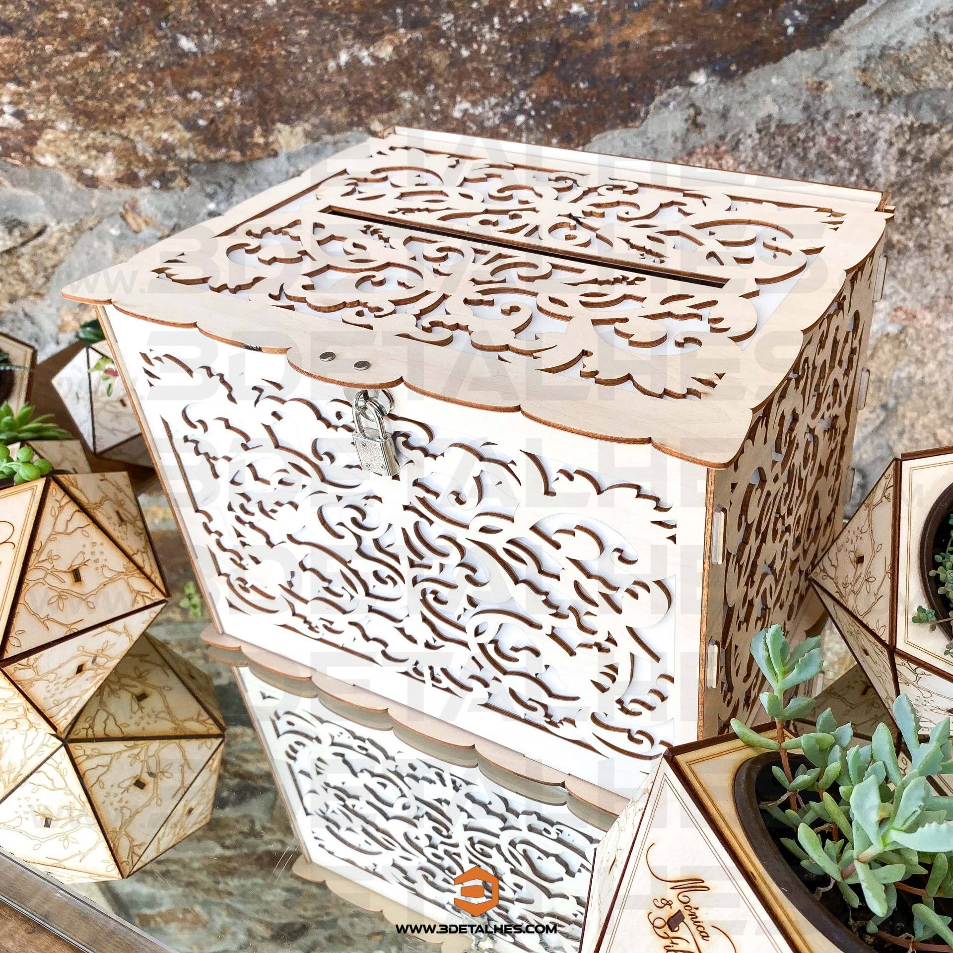 Caixa para envelopes