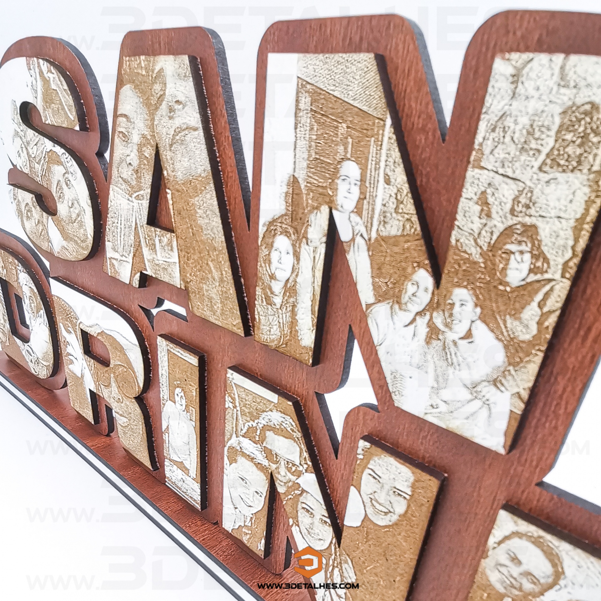 Nome com Fotografias Gravadas