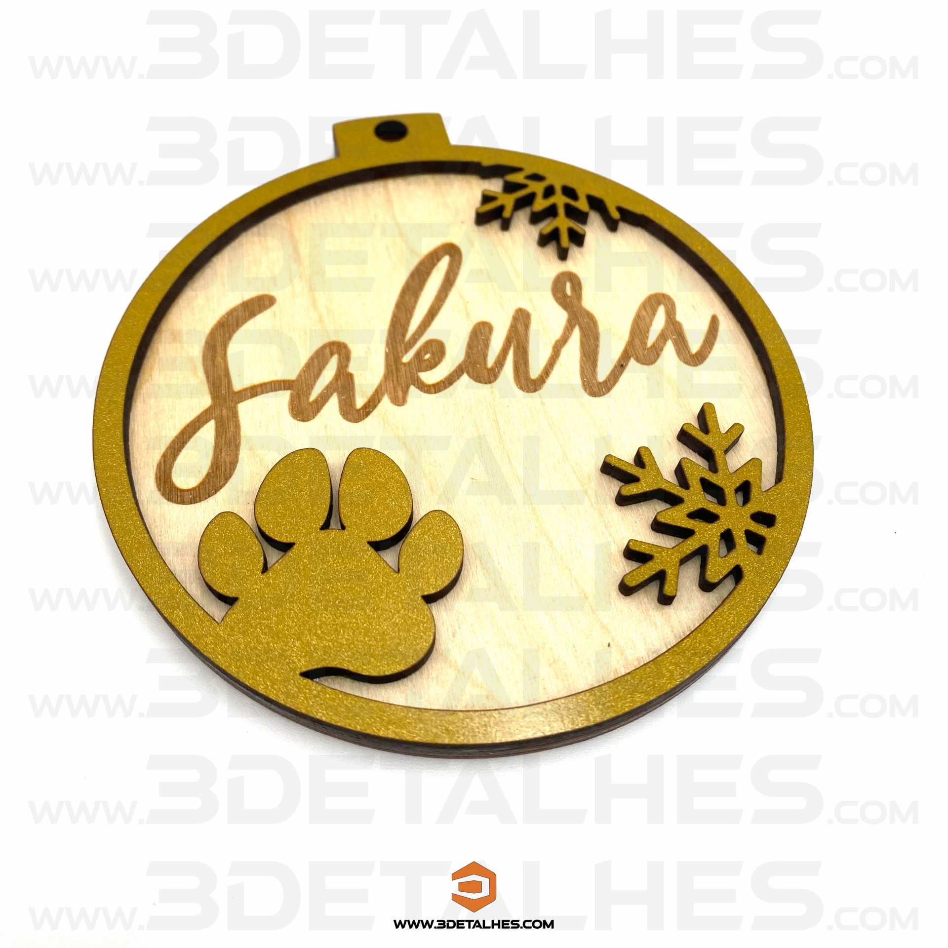 Bola de Natal - Patinha