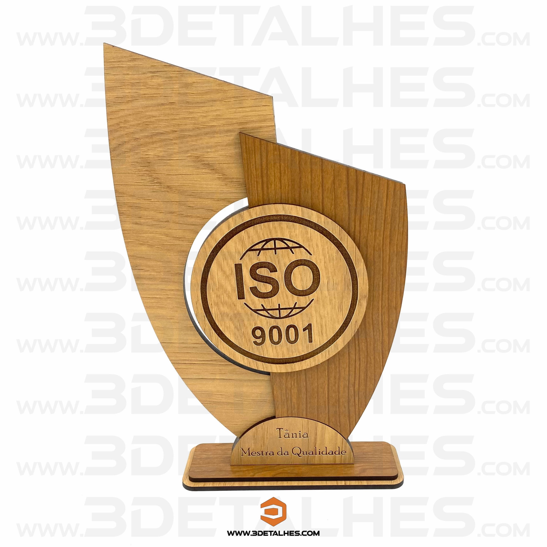 Troféu com Logótipo