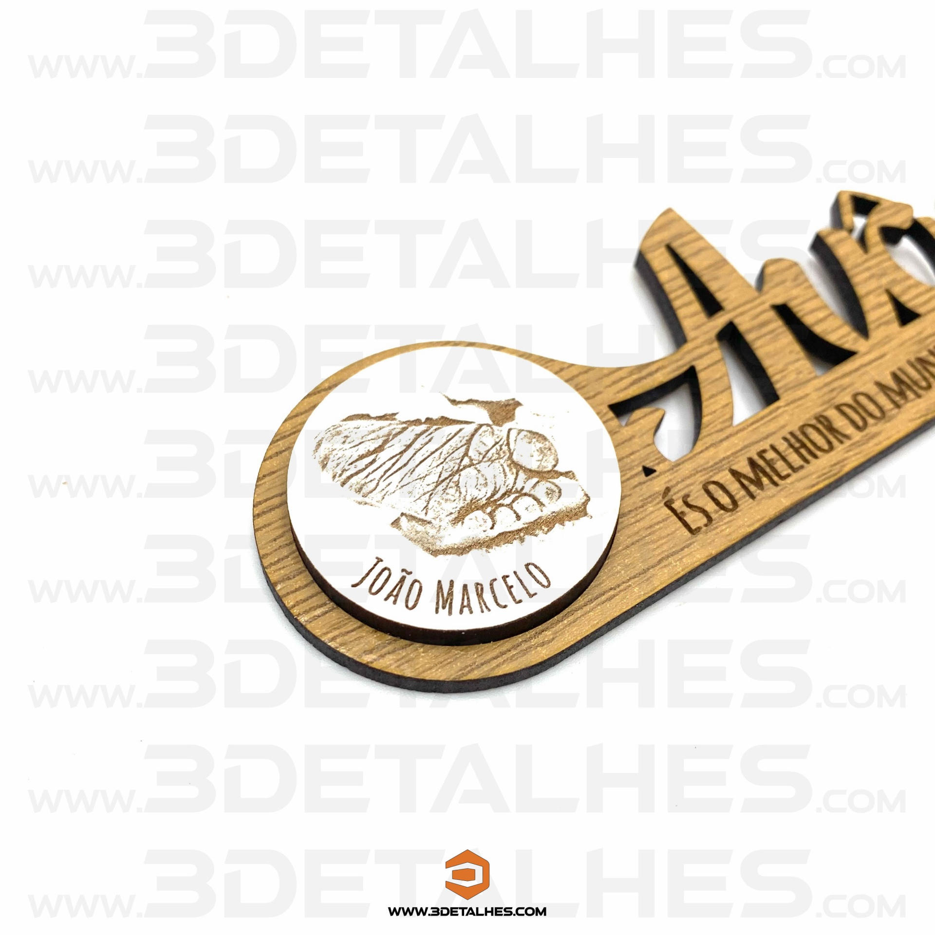 Porta Chave Avos com Foto