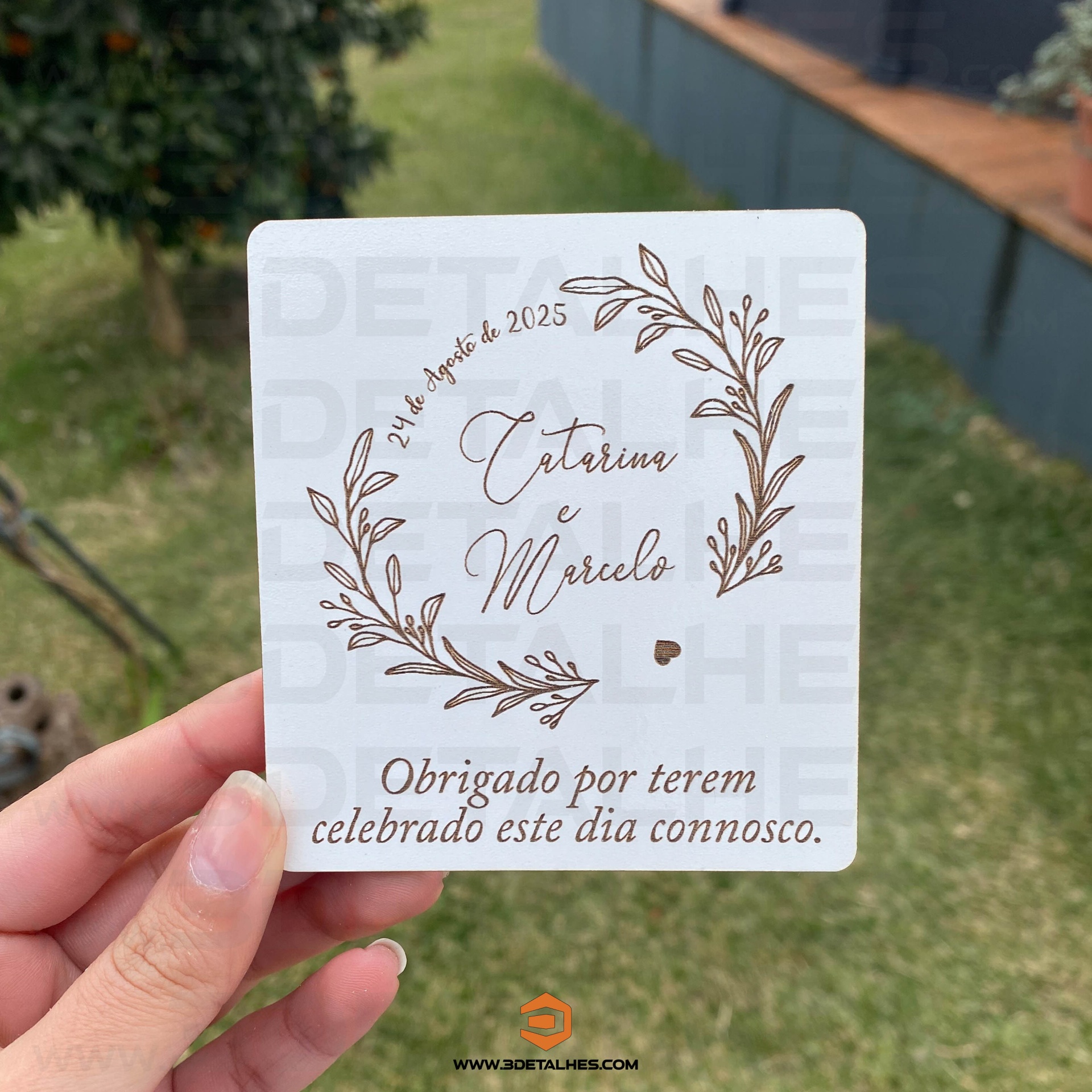 Lembrança Placa (íman ou base)