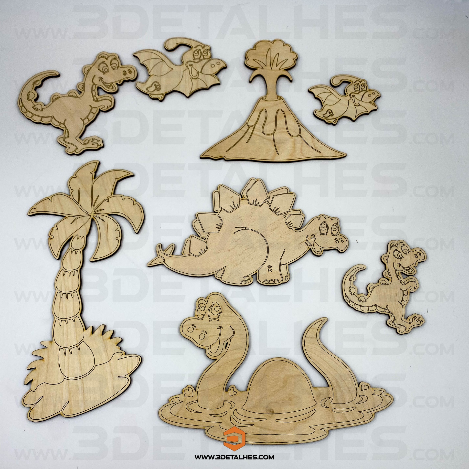 Kit de Pintura - Dinossauros