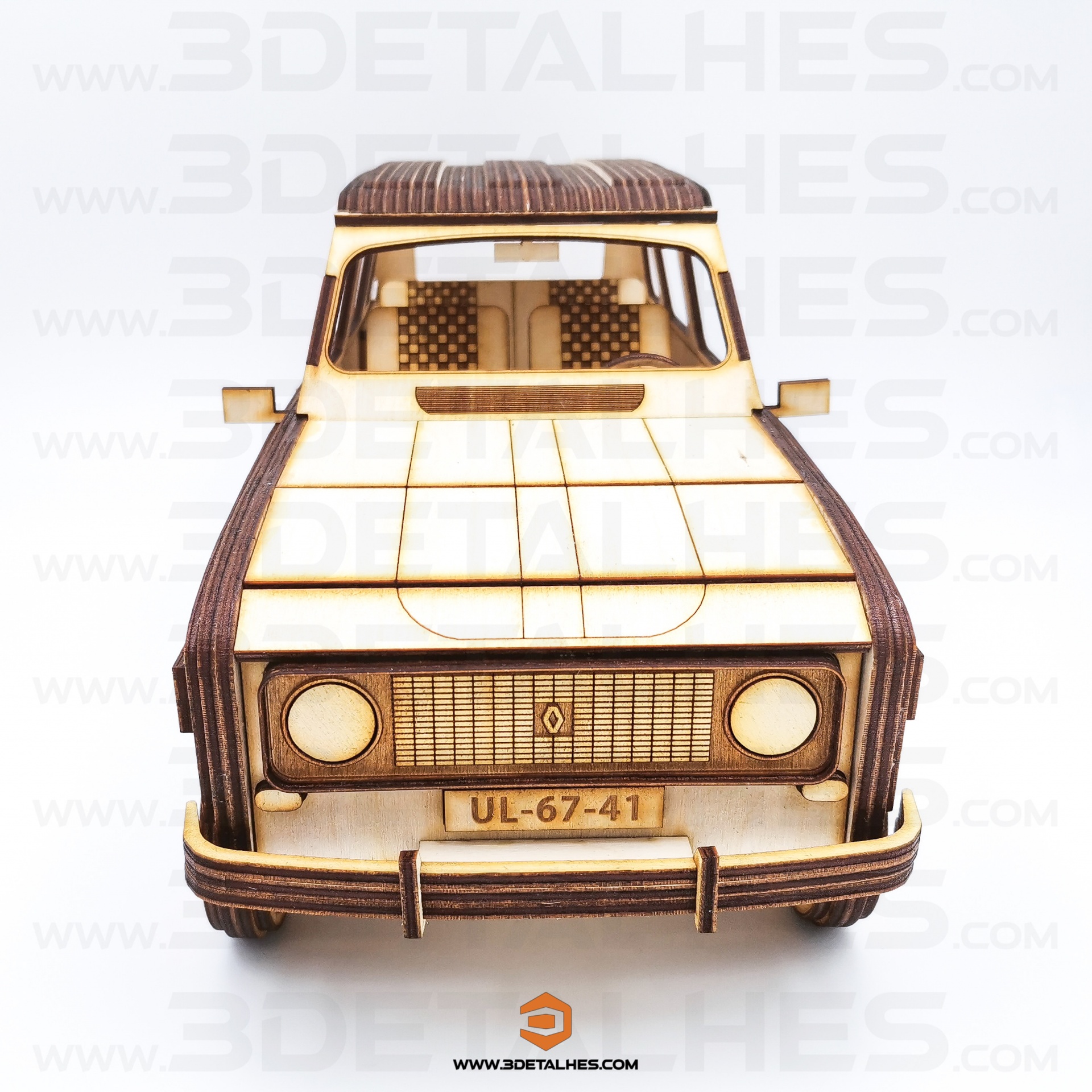 Renault 4L - 3D