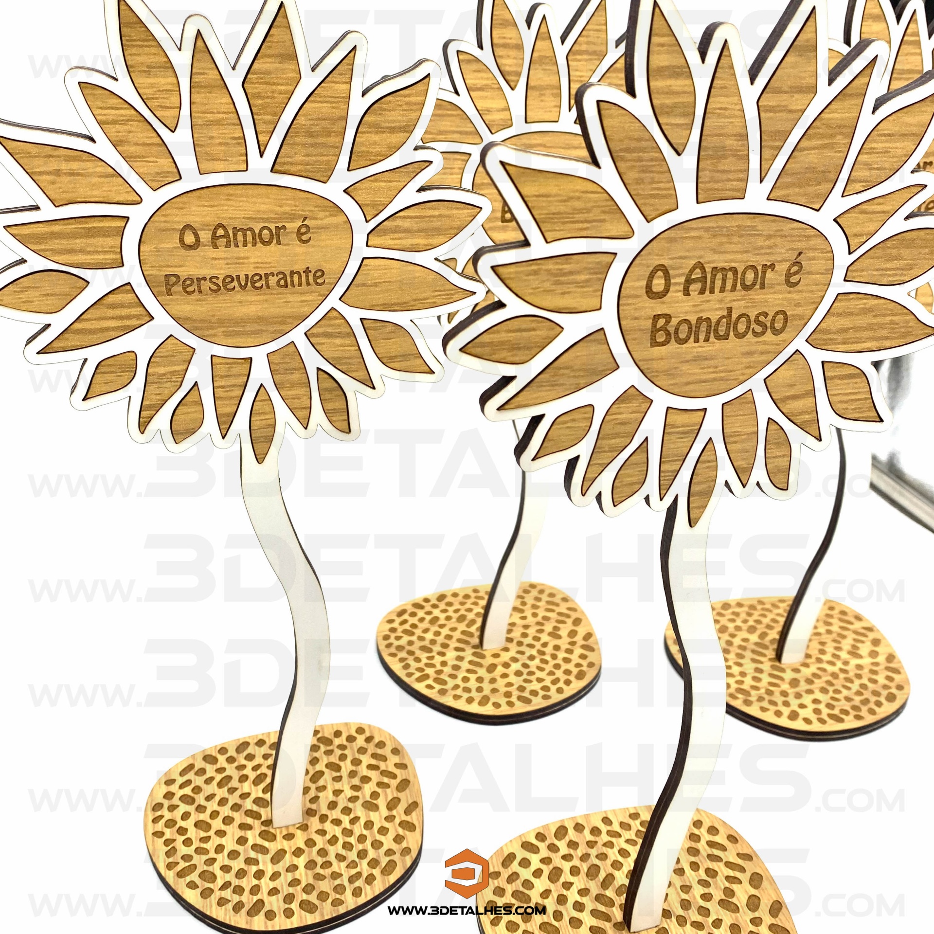 Marcador de Mesa Girassol