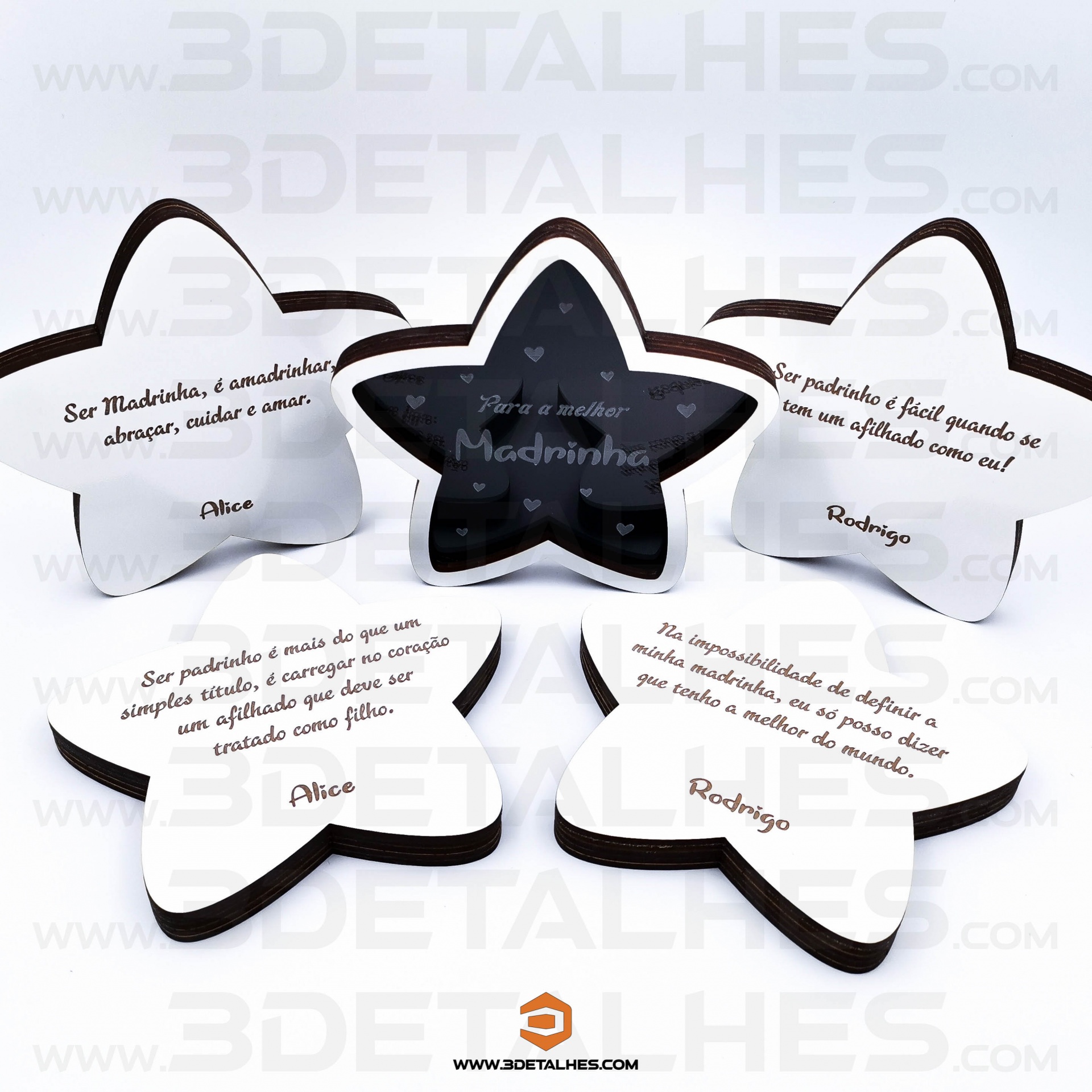 Estrela com Dedicatória