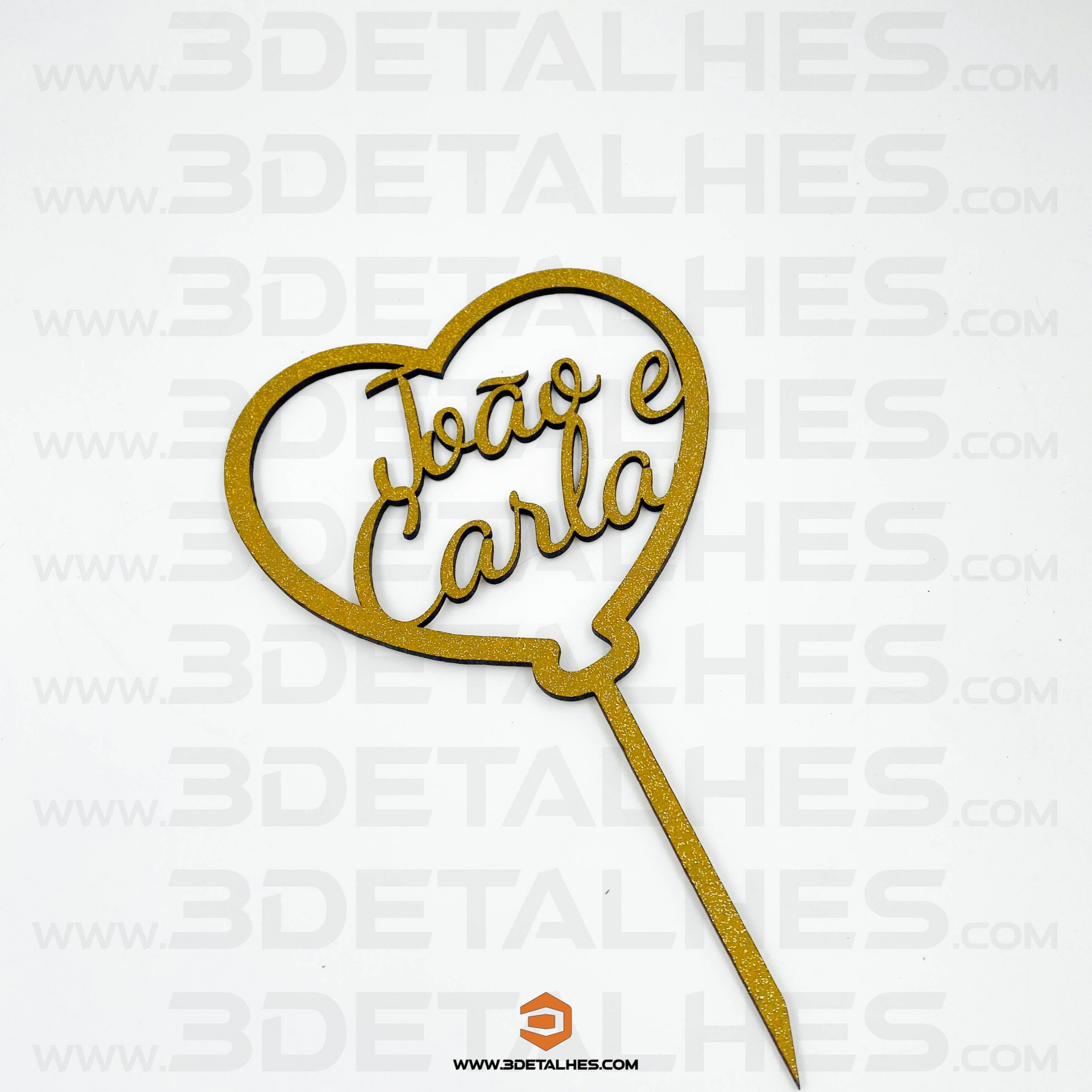 Topo de Bolo - Floral