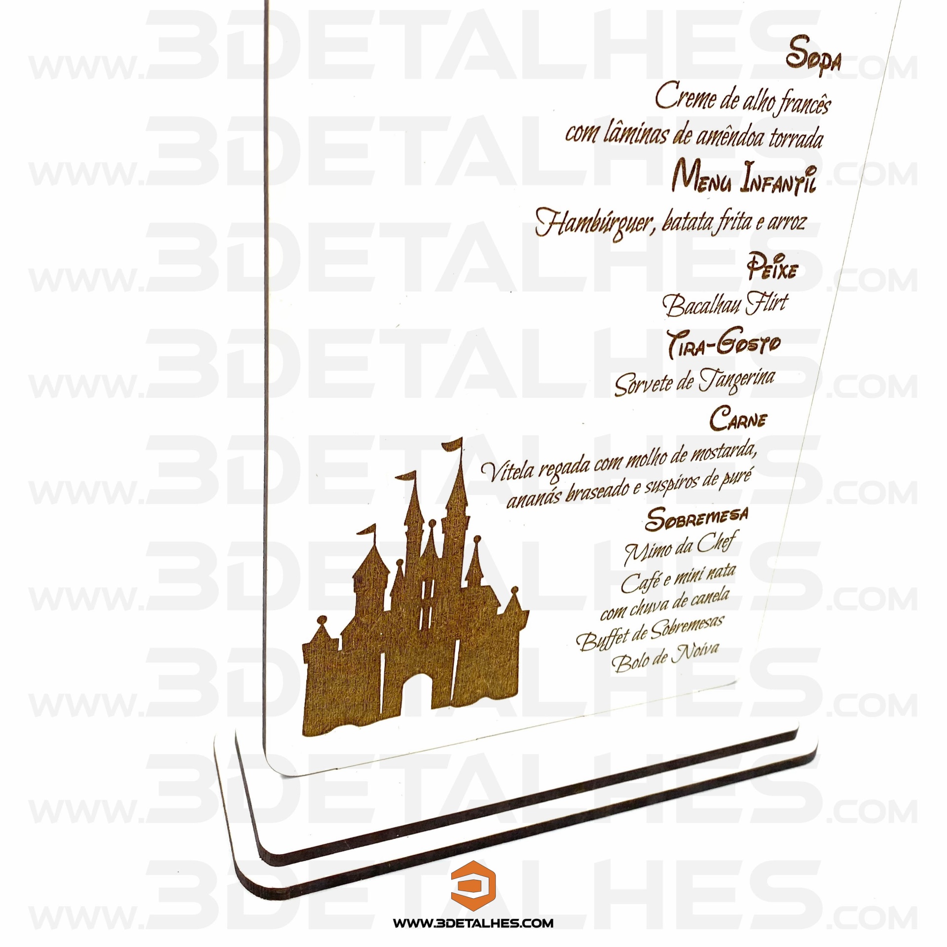 Ementa Castelo Disney