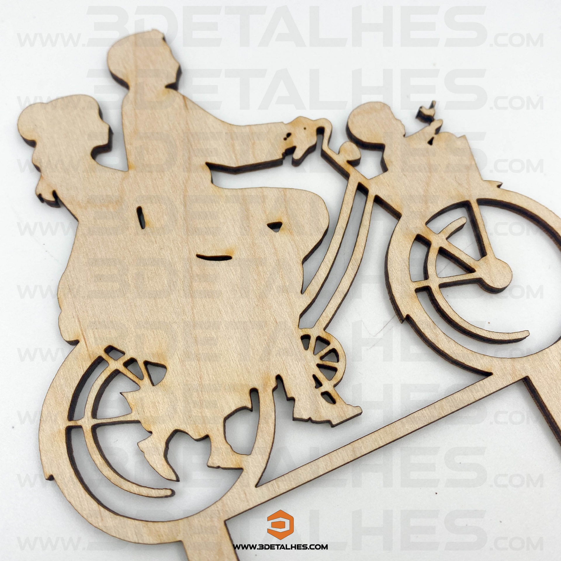 Topo de Bolo - Bicicleta