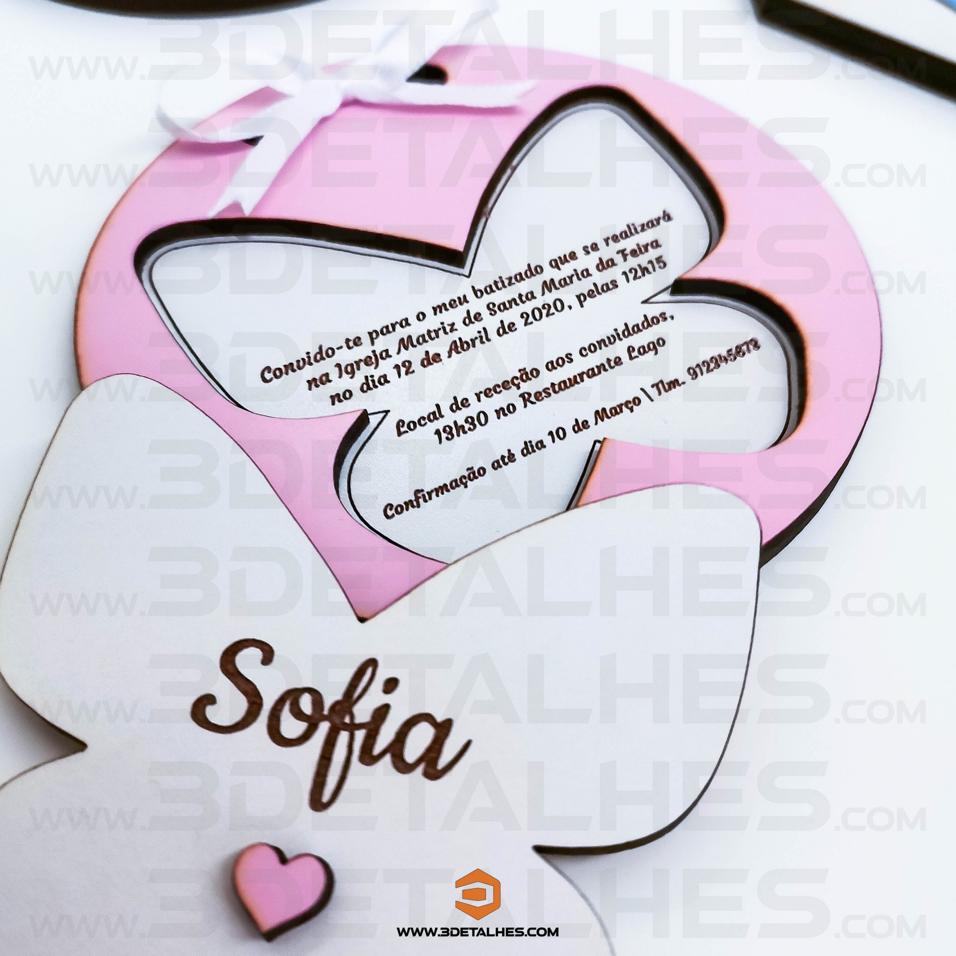 Convite/Lembrança Borboleta