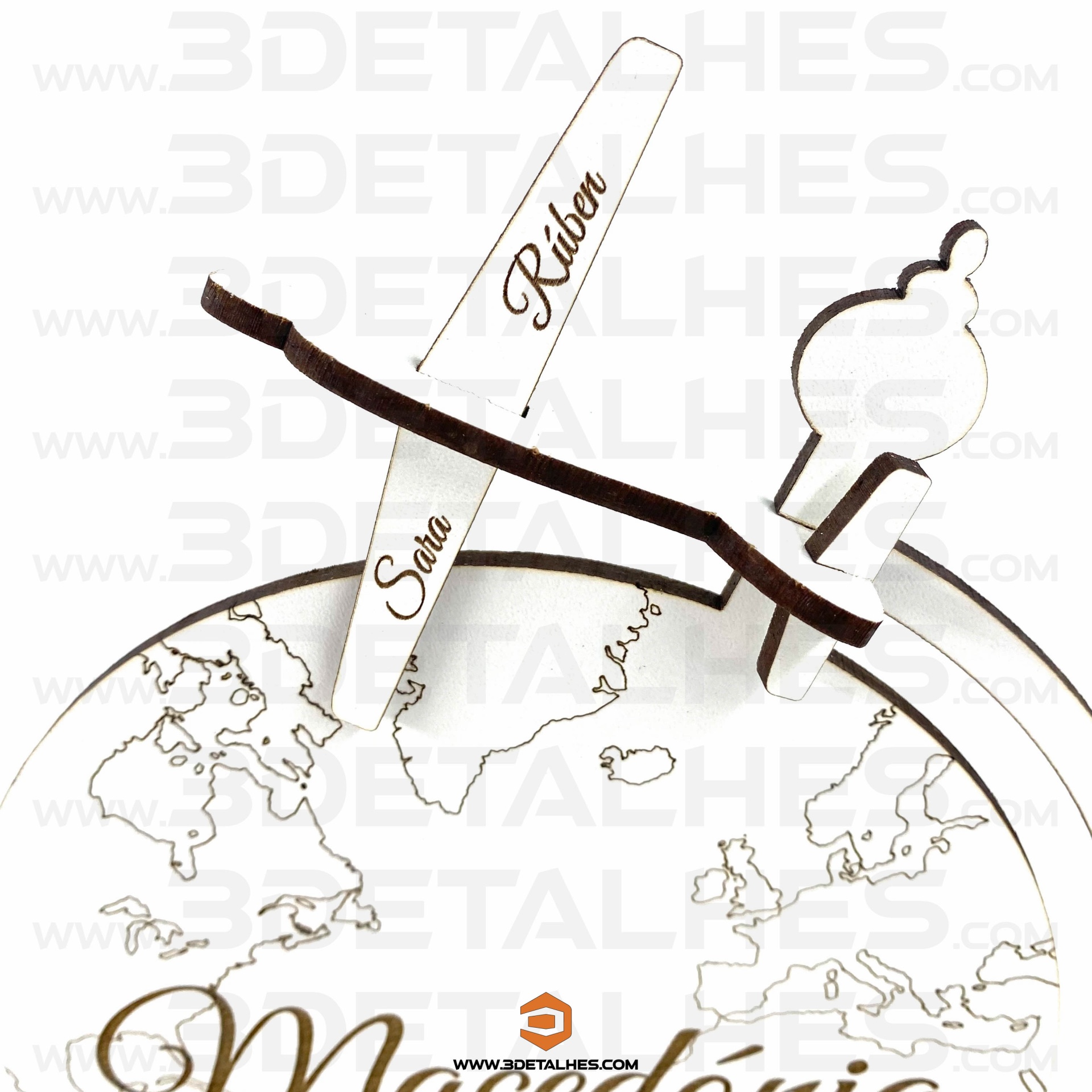 Marcador de Mesa - Globo