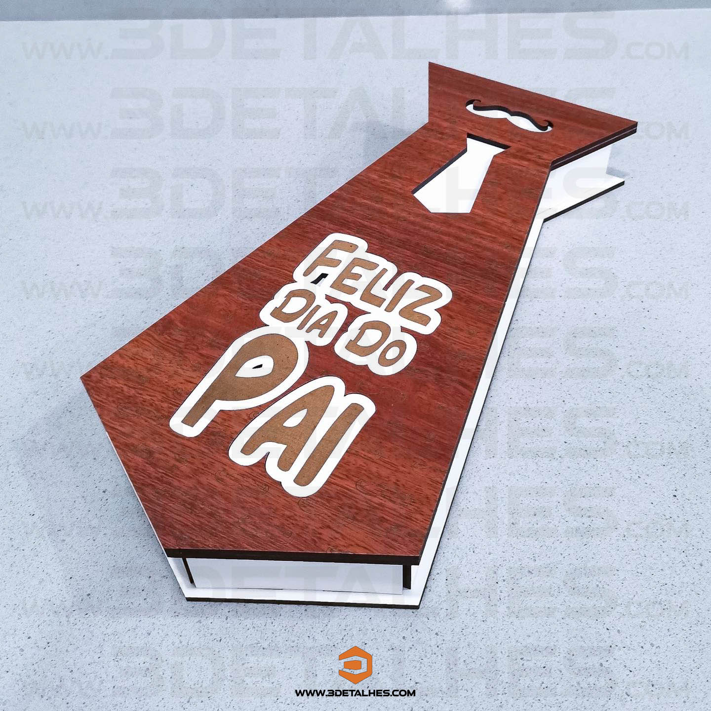 Caixa Gravata Dia do Pai