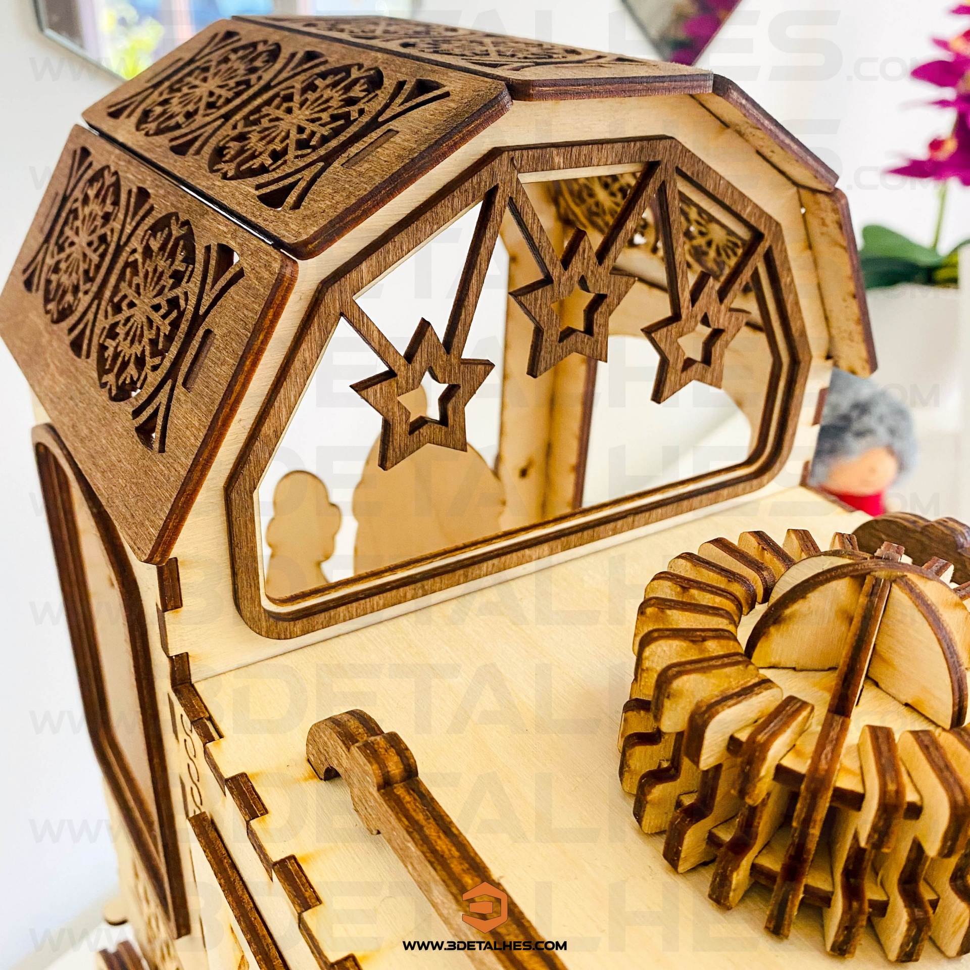 Calendário do Advento - Comboio