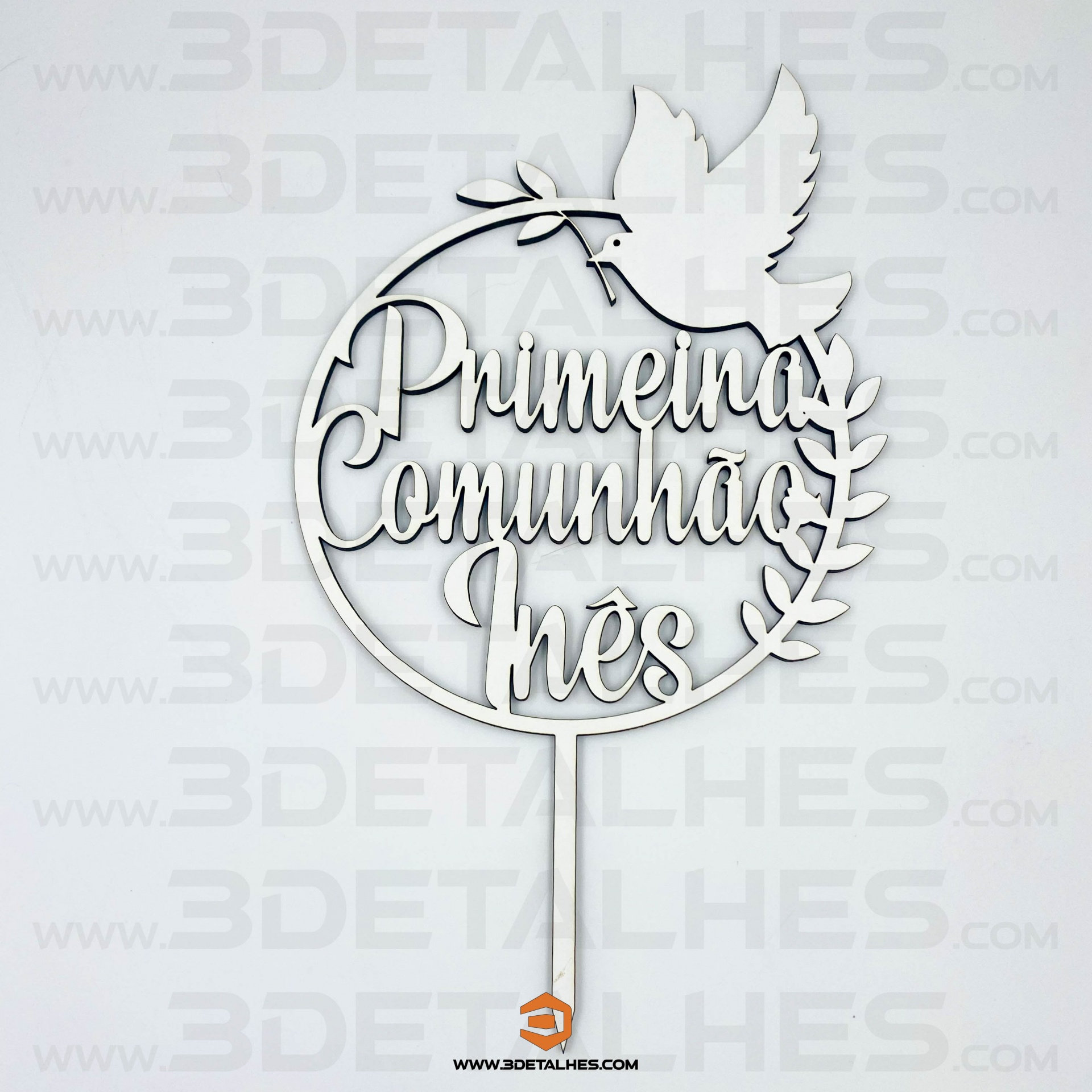 Topo de Bolo - Pomba