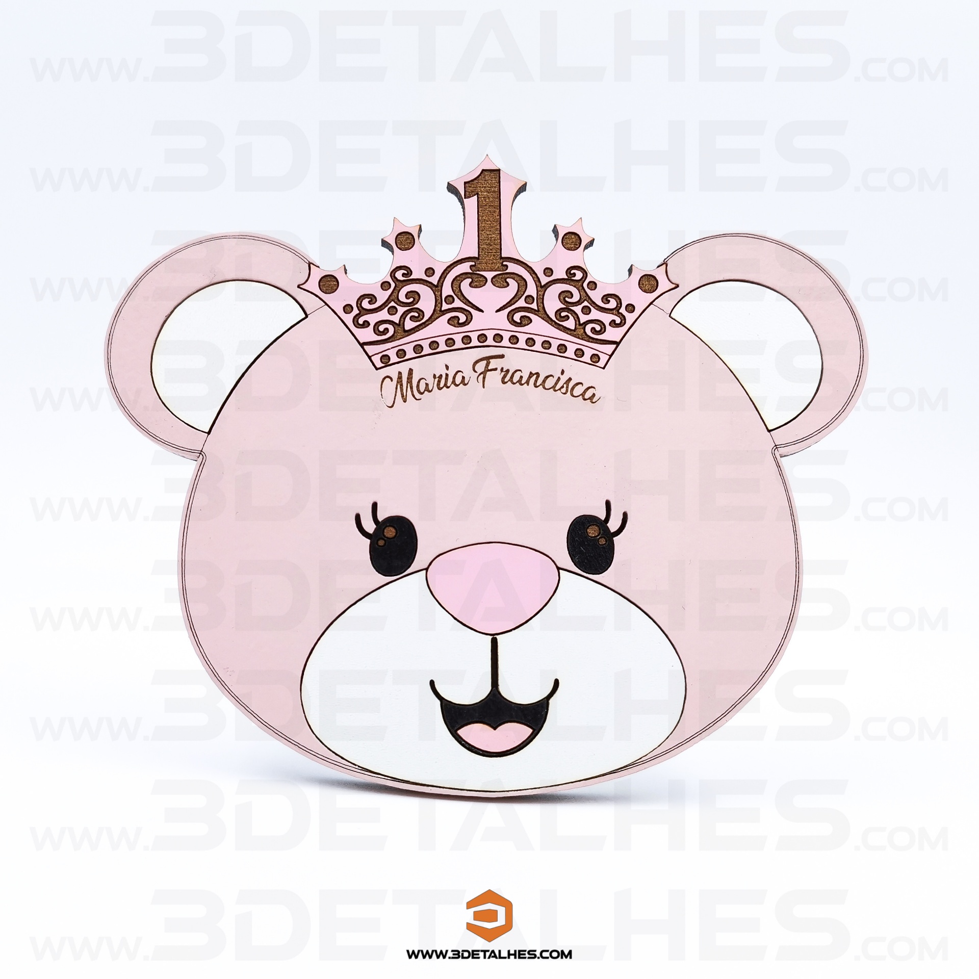 Lembrança Urso Princesa