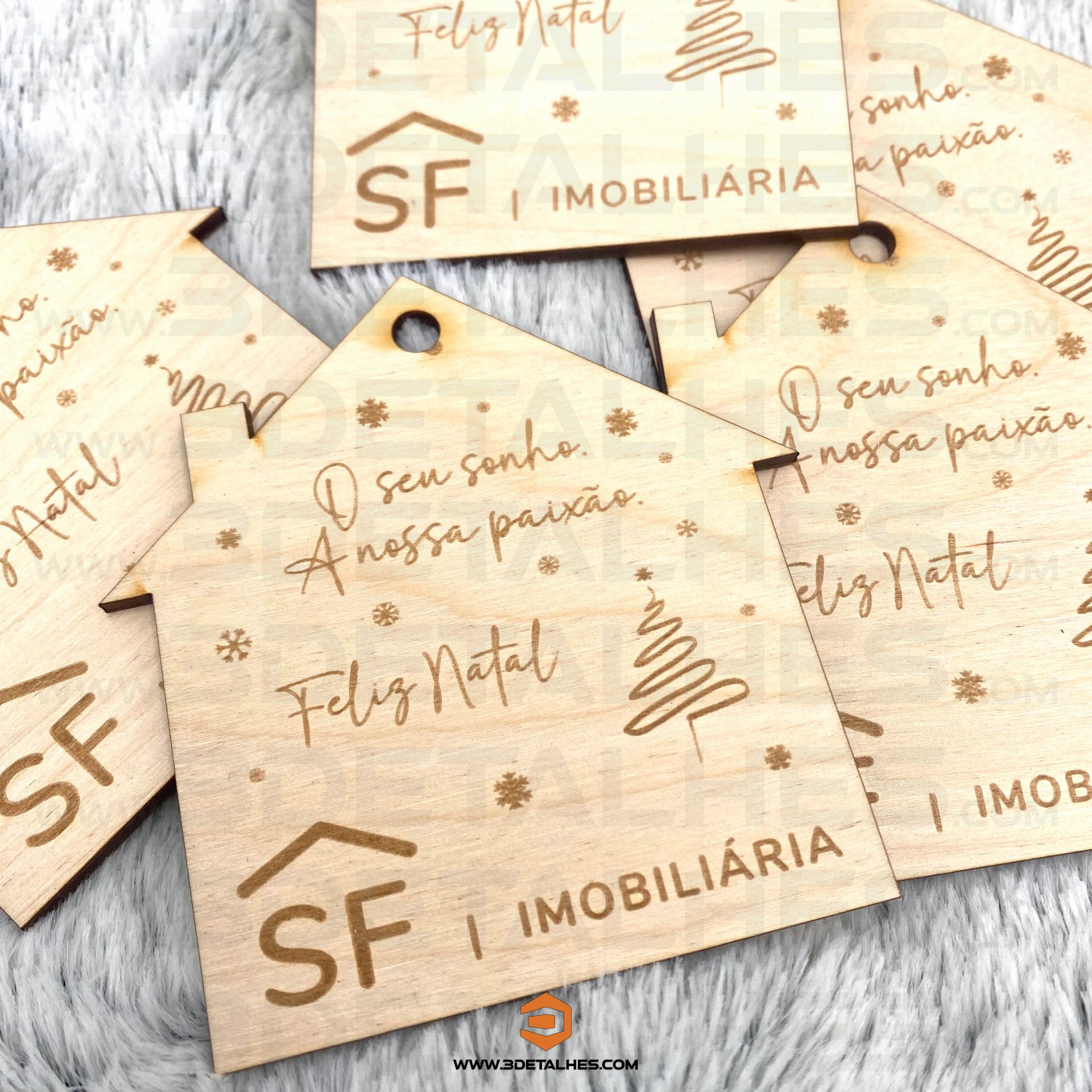 Pendente Casa de Natal