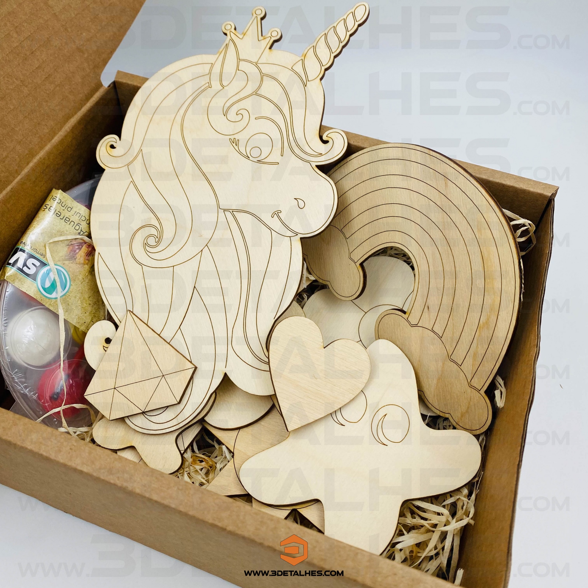 Kit de Pintura - Unicórnio