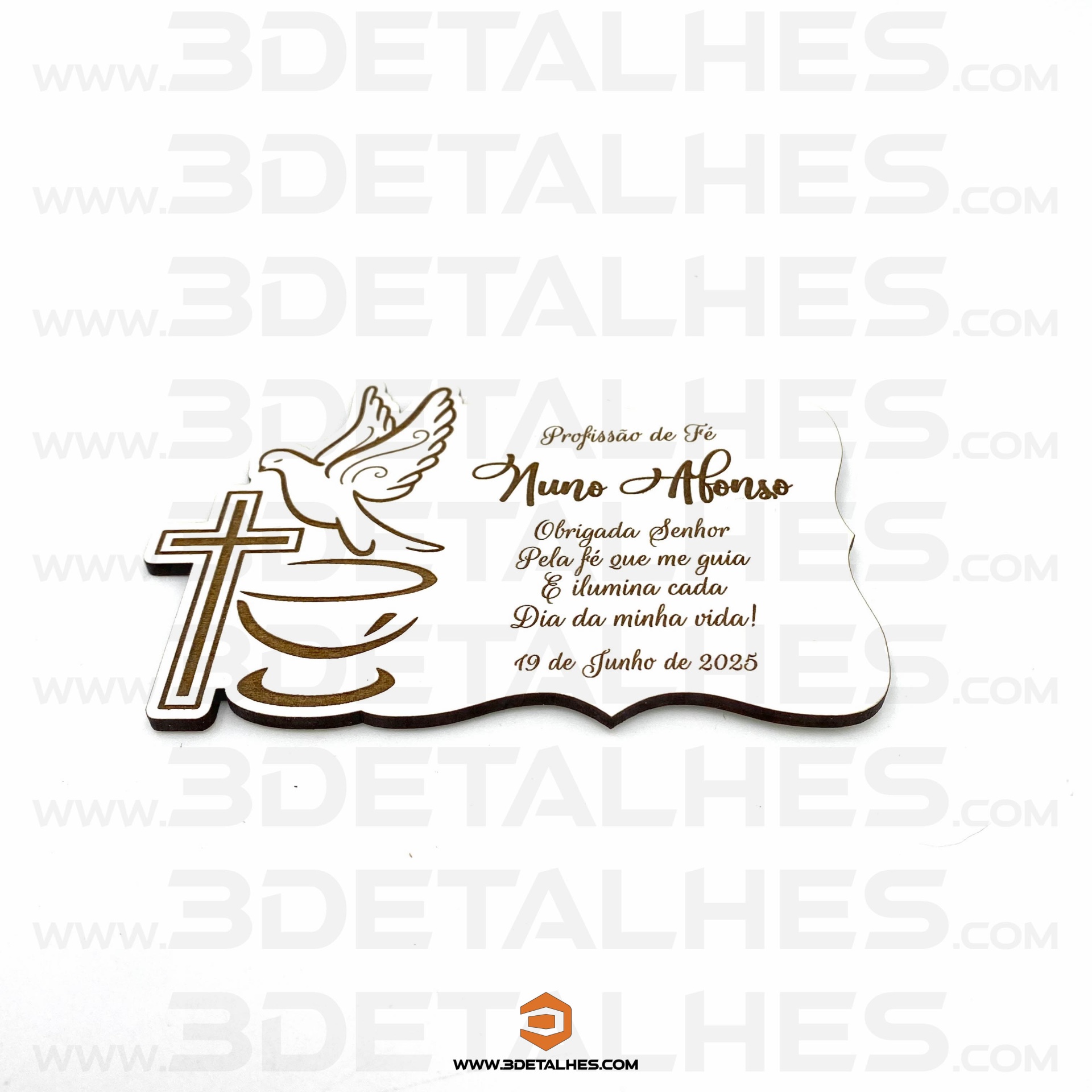 Lembrança Pomba, Cálice e Cruz