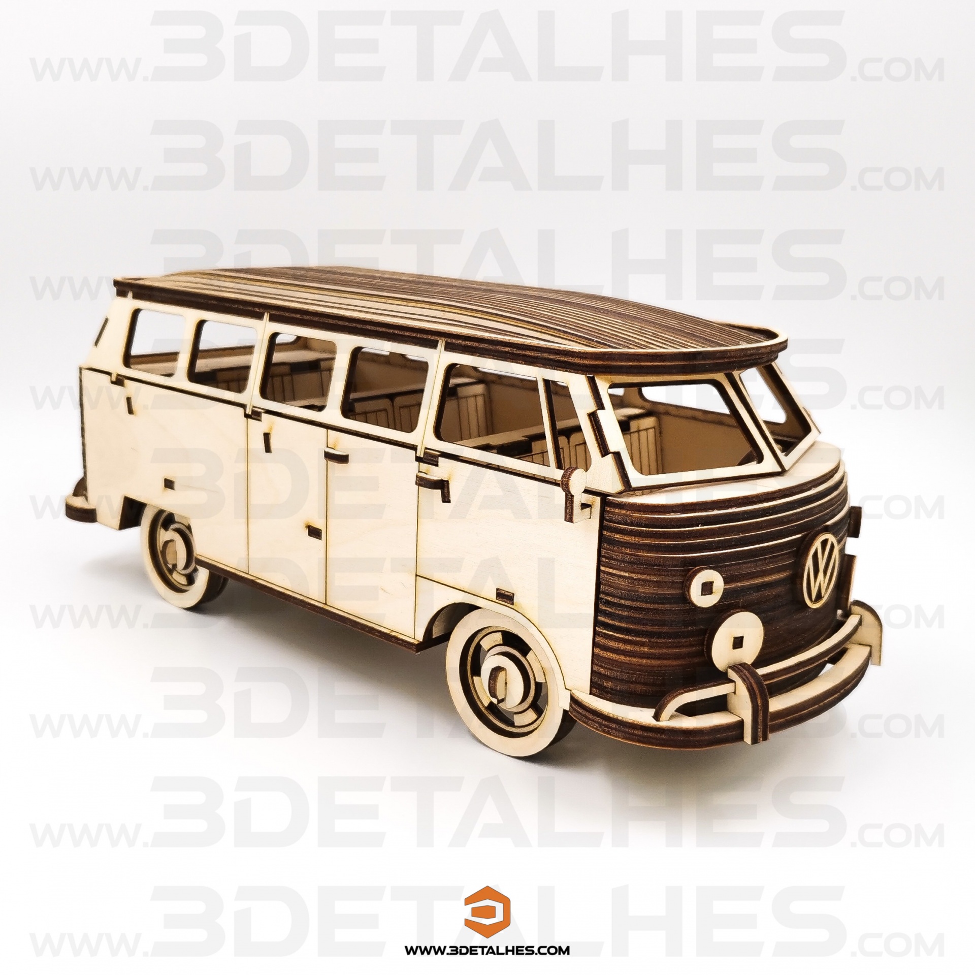 Volkswagen Pão de Forma - 3D