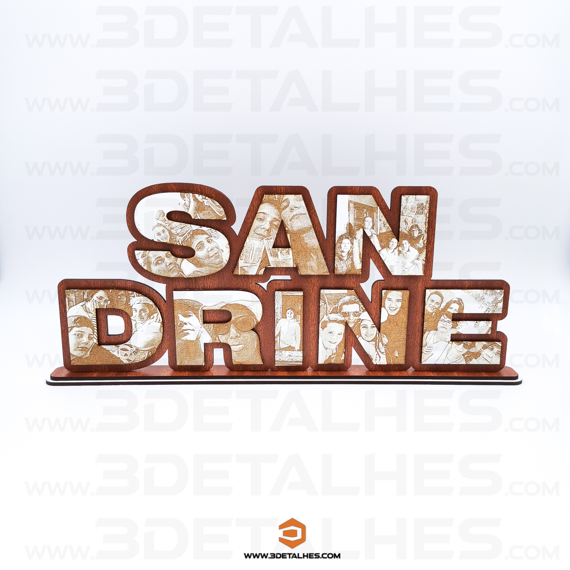 Nome com Fotografias Gravadas