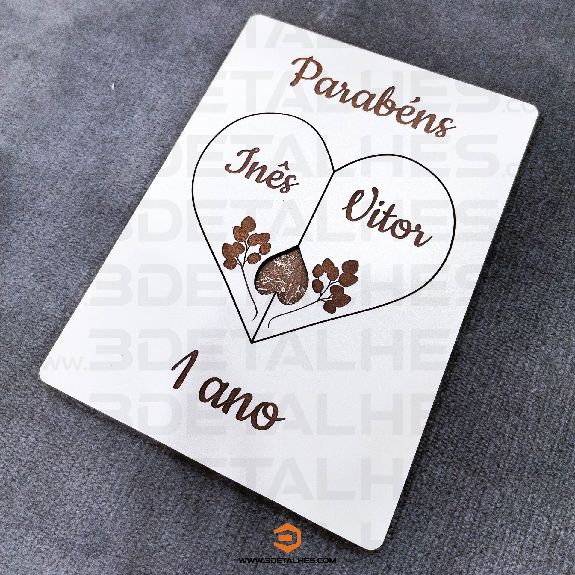 Postal com Foto Gravada