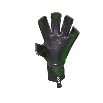 Luva de guarda-redes preta com punho ajustável