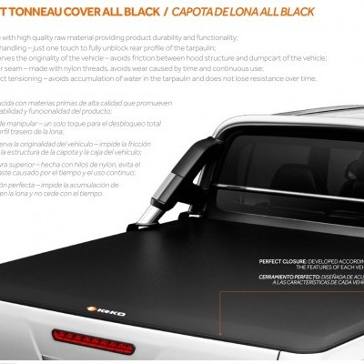 NISSAN NAVARA D40 2005..2015 CD - Capota de lona / Soft tonneau