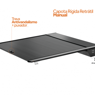 CAPOTA RÍGIDA RETRÁTIL KEKO ALUMINUM