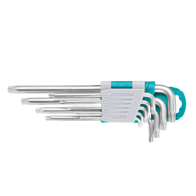 Jogo de chaves Torx com suporte plástico