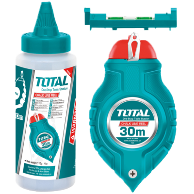 Conjunto de linha de giz TOTAL com rolo e depósito