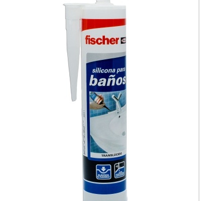 Tubo de silicone para banheiros da marca Fischer
