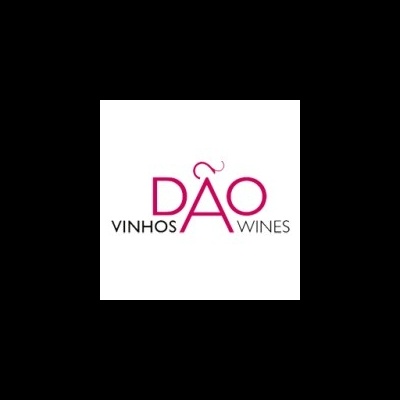 Logótipo DÃO VINHOS WINES em fundo branco