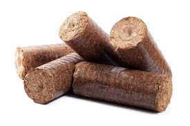 Briquetes de madeira prensada para aquecimento