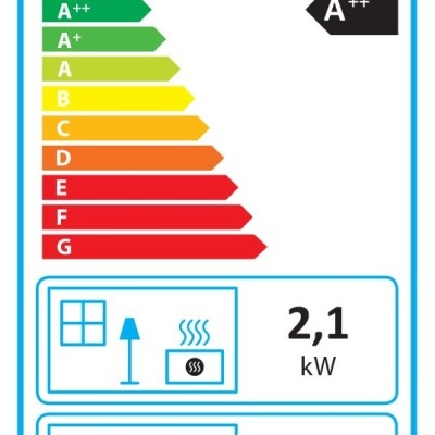 Etiqueta energética para TEK Biomasse AQUATEK com classificação A++