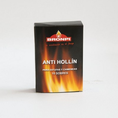 Embalagem do produto BRONPI ANTI HOLLÍN para estufas e chaminés