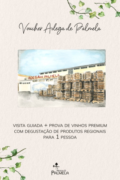 Voucher da Adega de Palmela com oferta de visita guiada e prova de vinhos