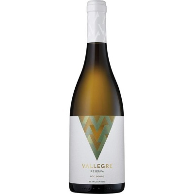 Garrafa de vinho branco Vallegre Reserva DOC Douro