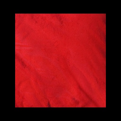 Tecido vermelho sólido com textura felpuda