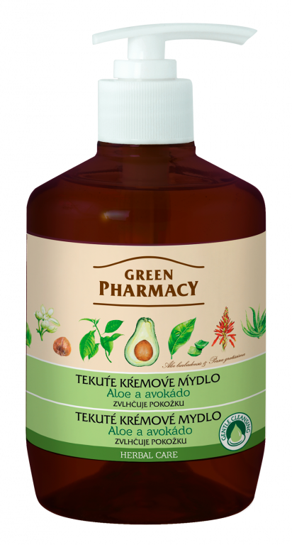 Green Pharmacy Aloe e Abacate - sabonete líquido hidratante da pele, 460 ml Green Pharmacy Aloe e Abacate - sabonete líquido hidratante da pele, 460 ml