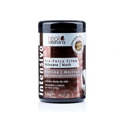 REAL NATURA MÁSCARA SEM SAL PRO-FORÇA CRINA