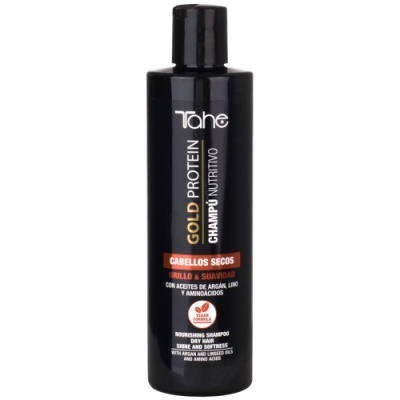 Tahe Shampoo nutritivo Gold Protein para cabelos secos