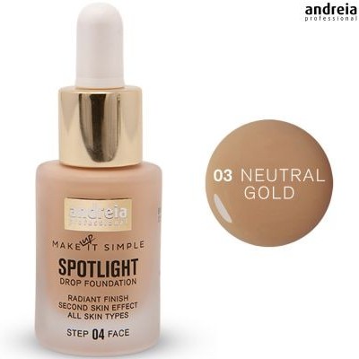 Andreia Makeup Base Spotlight 03-  Referência 491052