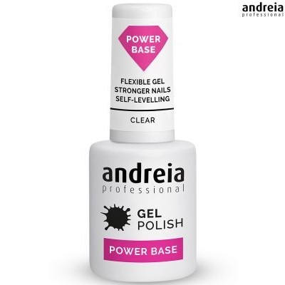 Verniz Gel Andreia Power Base Clear (Transparente) Referência 491041