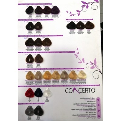 CONCERTO TINTA TUBO n3 Castanho escuro